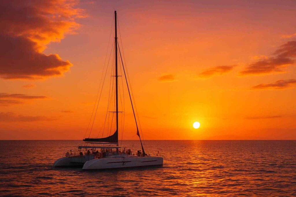 sunset boat trips image